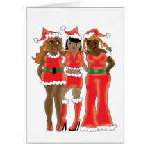 Santa Gurlz Felicitacion