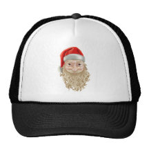 santa hace frente gorros bordados