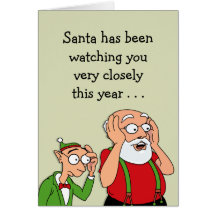 Santa le ve tarjeton