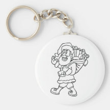 Santa Llaveros Personalizados