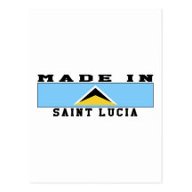 Santa Lucía hecha en diseños Tarjetas Postales