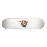 Santa que sorbe patineta personalizada