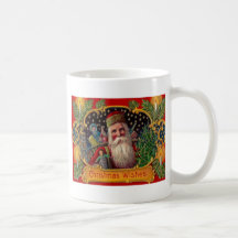 Santa que trae presentes taza