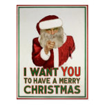 Santa quisiera que USTED tuviera una postal de las