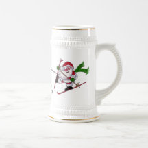¡Santa sking, HO!    ¡HO!        ¡HO! Taza