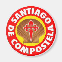Santiago de Compostela Imanes Para Frigoríficos