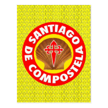 Santiago de Compostela Tarjeta Postal