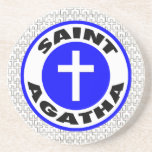 Santo Agatha Posavasos Diseño