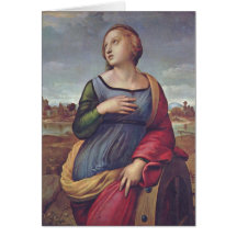 Santo Catherine de Alexandría C. 1508 Tarjeta