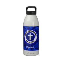 Santo Catherine de Siena Botellas De Agua Reutilizables