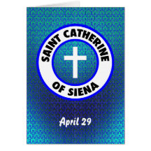 Santo Catherine de Siena Felicitacion