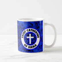 Santo Catherine de Siena Taza De Café