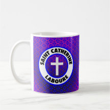 Santo Catherine Laboure Tazas De Café