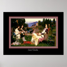 Santo Cecilia Poster