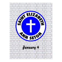 Santo Elizabeth Ana Seton Postal
