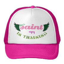 Santo en gorra (rosado) del entrenamiento