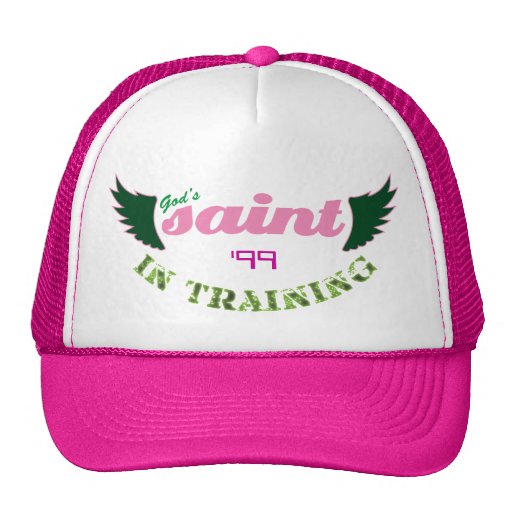 Santo en gorra (rosado) del entrenamiento