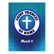 Santo Frances de Roma Postales