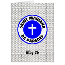 Santo Mariana De Paredes Felicitaciones