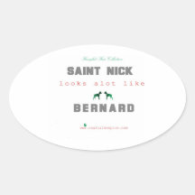 Santo Nick - pegatina