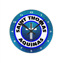 Santo Tomás de Aquino Reloj De Pared