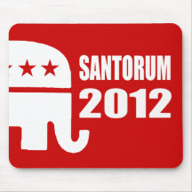 SANTORUM 2012 ALFOMBRILLAS DE RATON