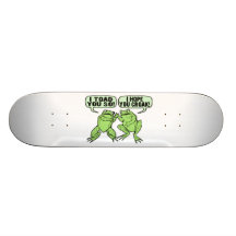 Sapo usted tan patin personalizado