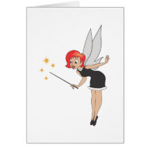 Sarabelle de hadas mágico tarjetas