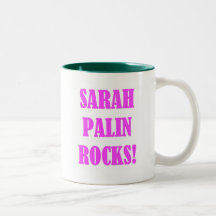 Sarah Palin oscila camisetas Taza