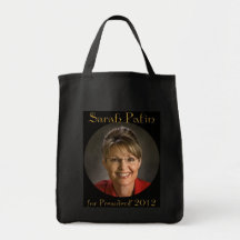 Sarah Palin para el presidente 2012 Bolsa Lienzo