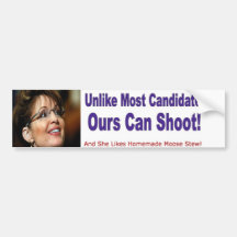 Sarah Palin para el vicepresidente Pegatina De Parachoque