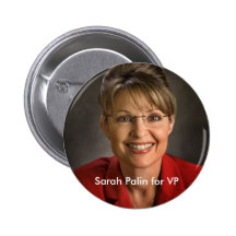 Sarah Palin para VP Pins