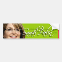 Sarah Palin Pegatina De Parachoque