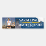 Sarah Palin - pegatina para el parachoques princip Pegatina De Parachoque