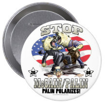 Sarah Palin polariza el engranaje Pin