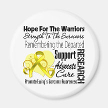Sarcoma de Ewings del tributo de la esperanza Imán De Frigorífico