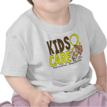 Sarcoma del cuidado 1 de los niños camiseta