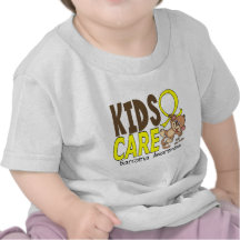 Sarcoma del cuidado 1 de los niños camisetas