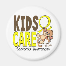 Sarcoma del cuidado 1 de los niños iman para frigorífico