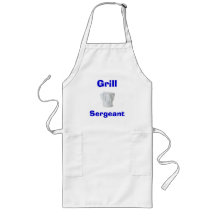 Sargento de la parrilla delantal