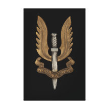 SAS británico Impresión En Lona