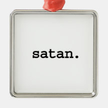 satan. adornos