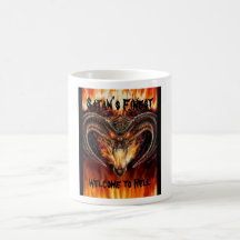 Satan más fino tazas