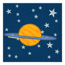Saturn lindo y invitaciones de las estrellas comunicado personal  