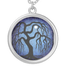 Sauce azul, collar de la luna