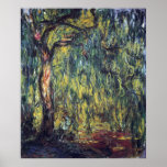 Sauce que llora II de Monet, impresionismo del vin Poster