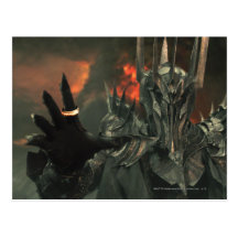 Sauron con la mano postales