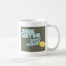 Save Water Shirt Canecas