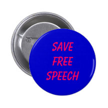 SaveFreeSpeech Pins