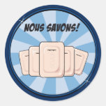 ¡Savons de Nous! Etiqueta Redonda